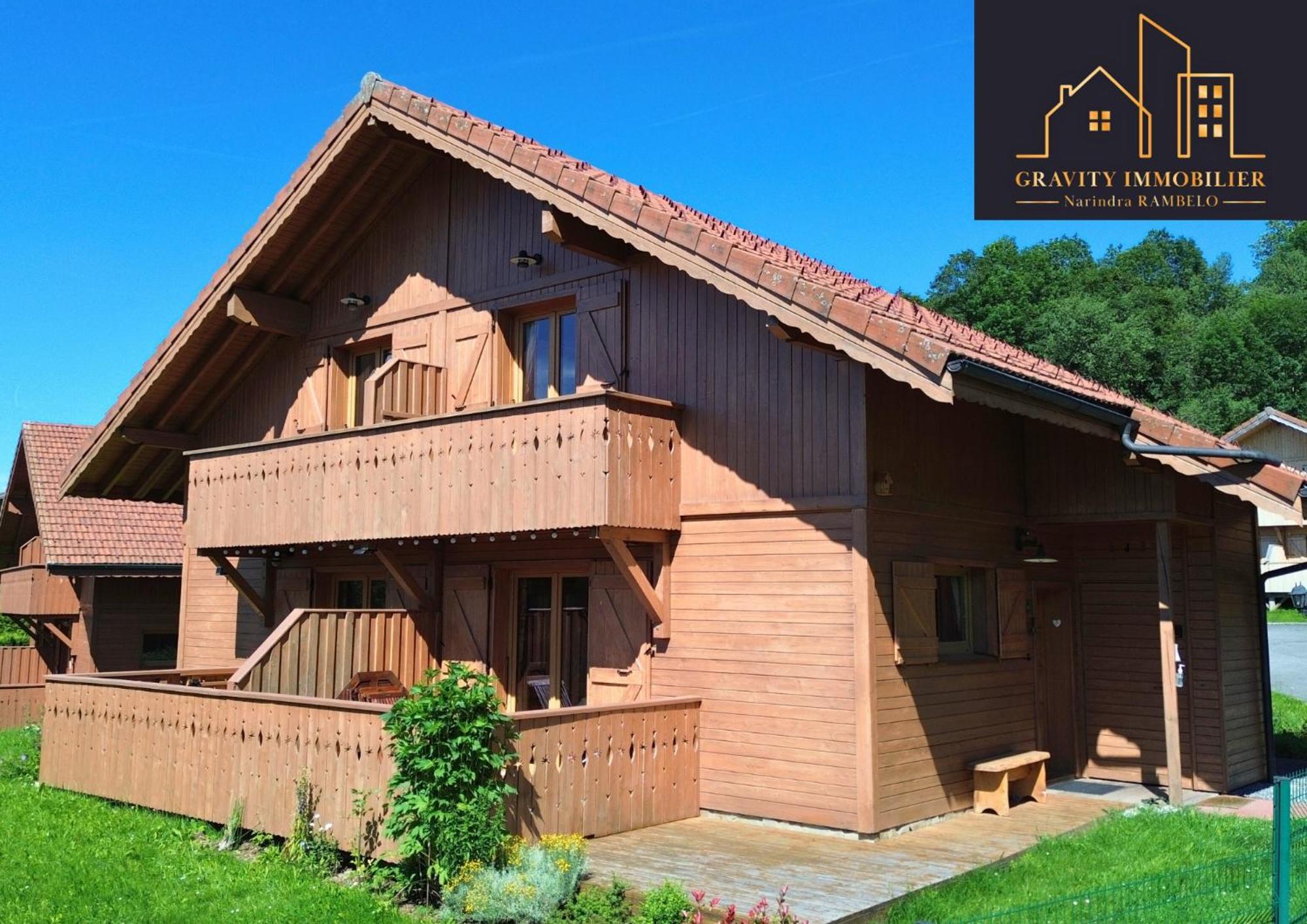 Chalet Duplex Mont-Saxonnex "Le Jarbay " Exterior photo