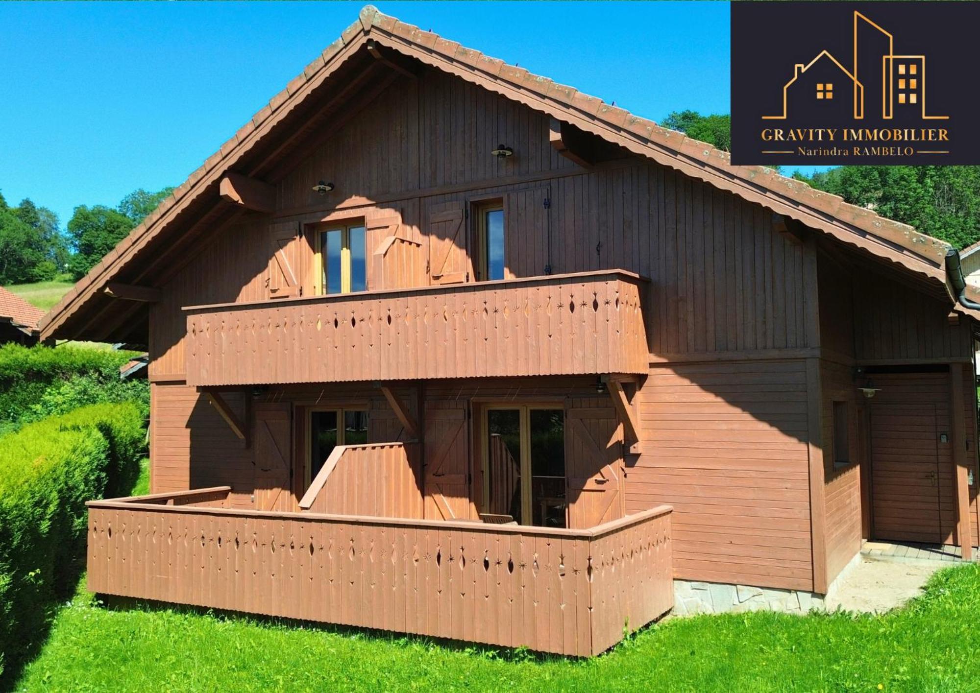 Chalet Duplex Mont-Saxonnex "Le Jarbay " Exterior photo