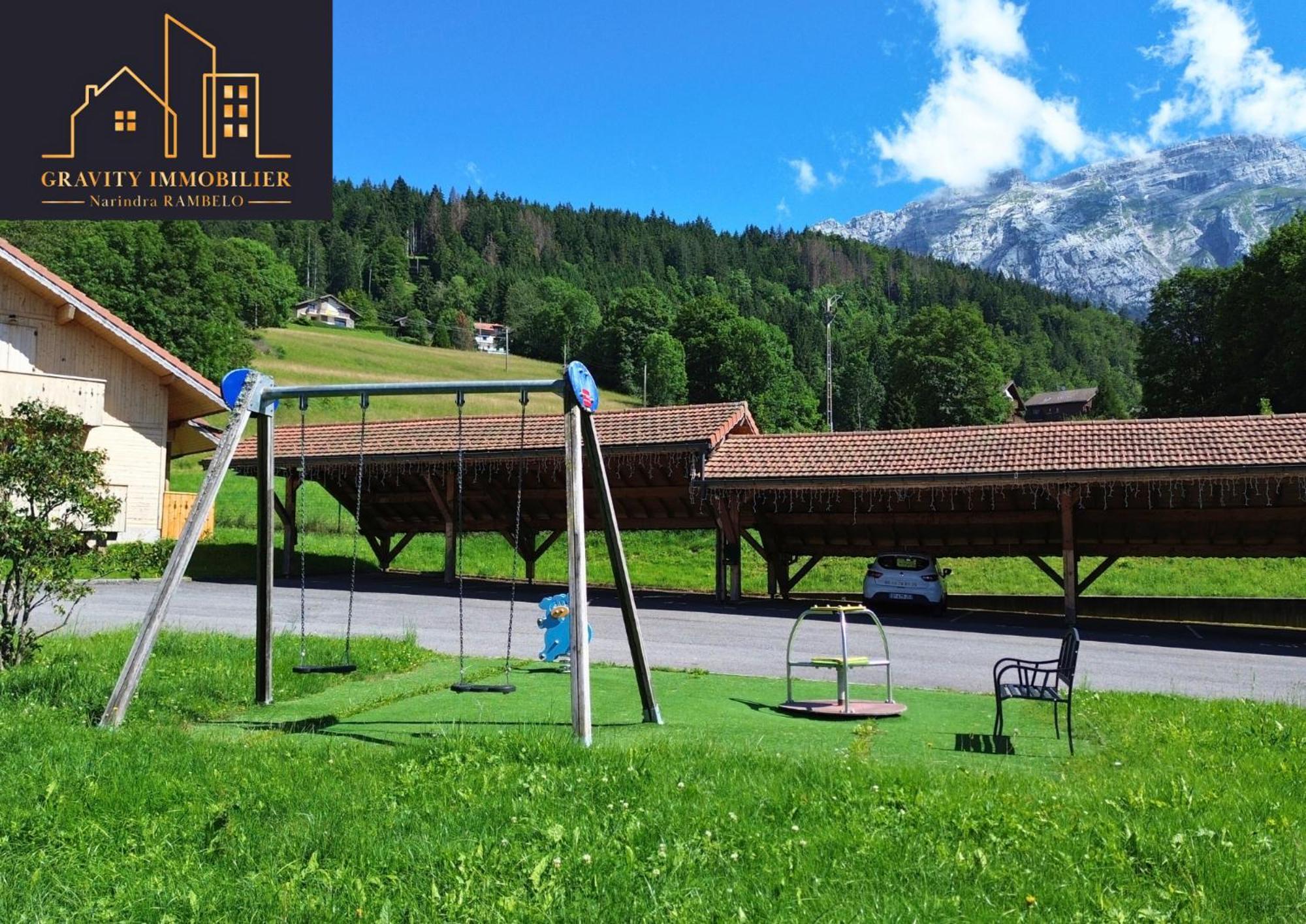 Chalet Duplex Mont-Saxonnex "Le Jarbay " Exterior photo