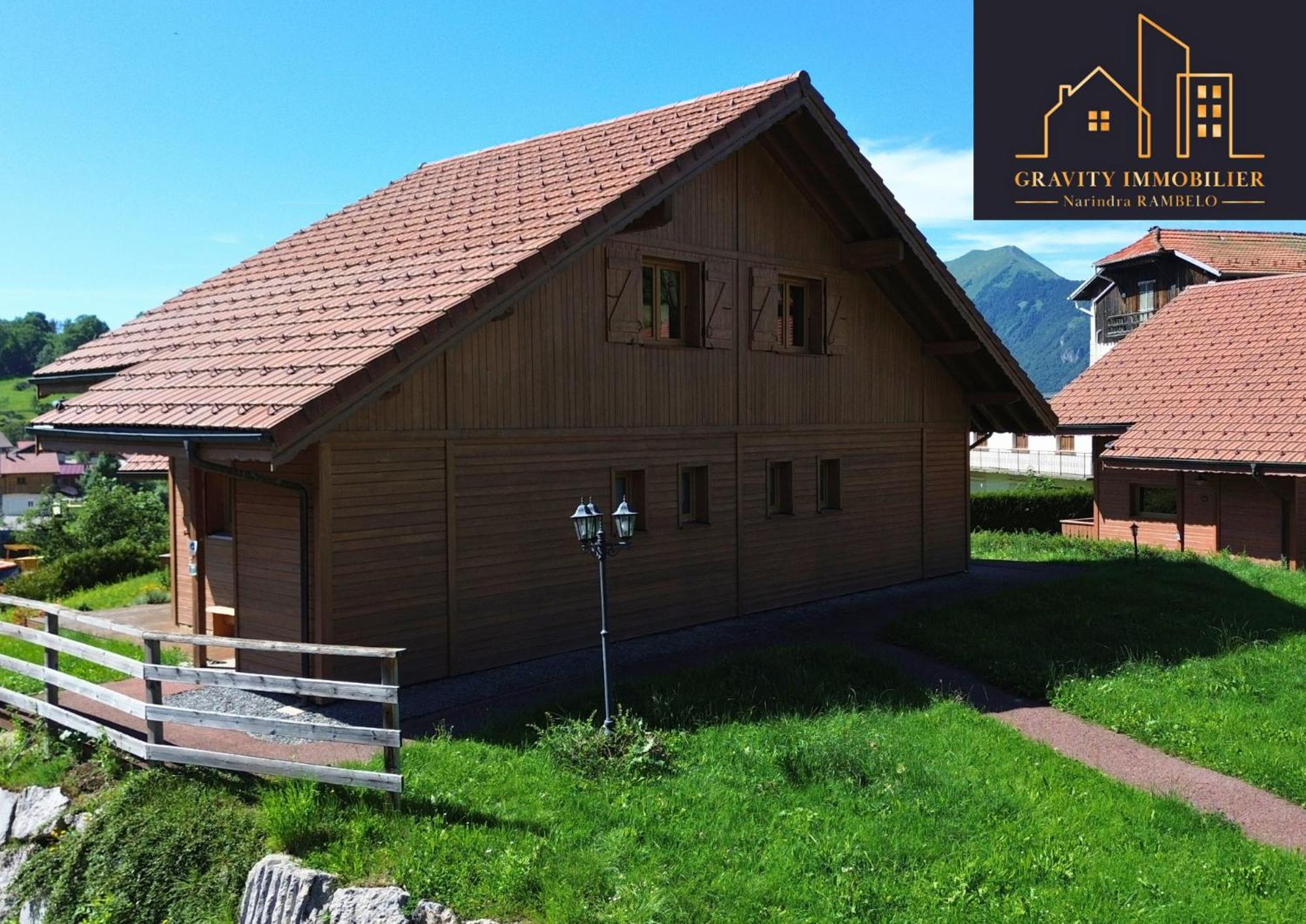 Chalet Duplex Mont-Saxonnex "Le Jarbay " Exterior photo